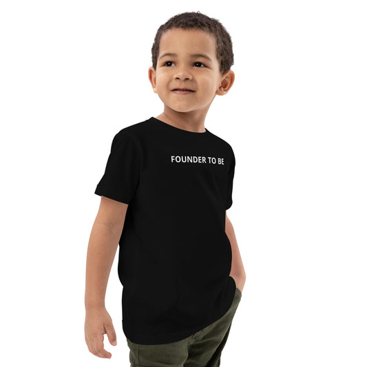 Bio-Baumwoll-T-Shirt für Kinder - Founder to be